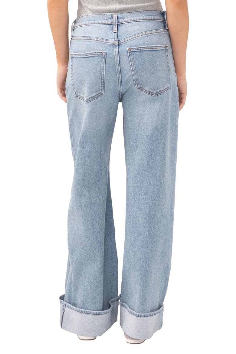 Highly Desirable High Waist Wide Leg Jeans, Alternate, color, HARMONY