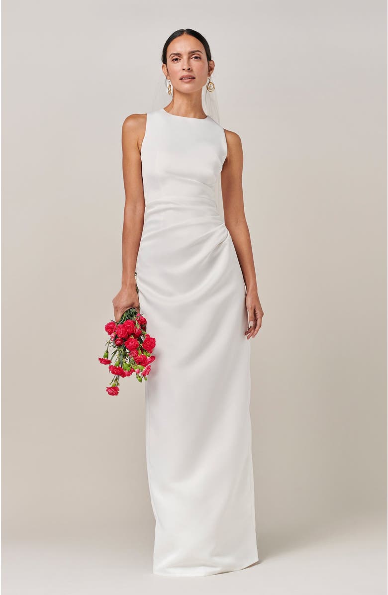 BWLDR Estrella Gown, Alternate, color, White