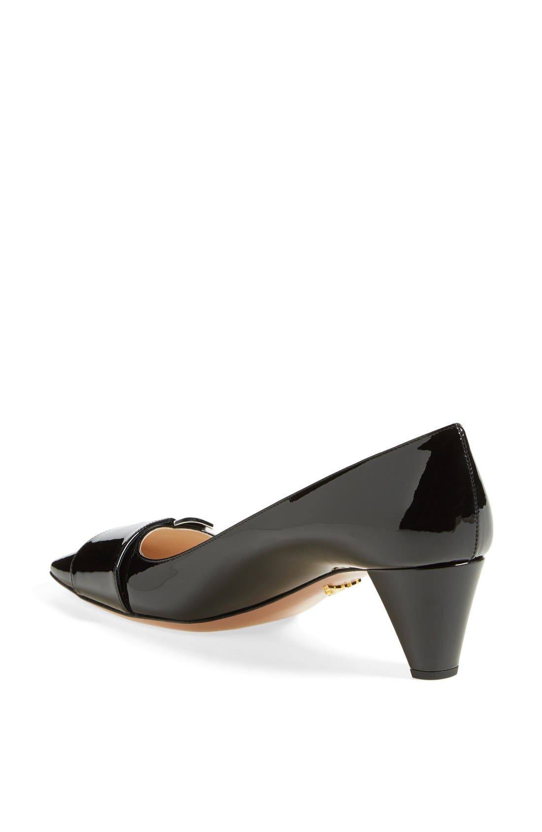Buckle Pump, Alternate, color, BLACK