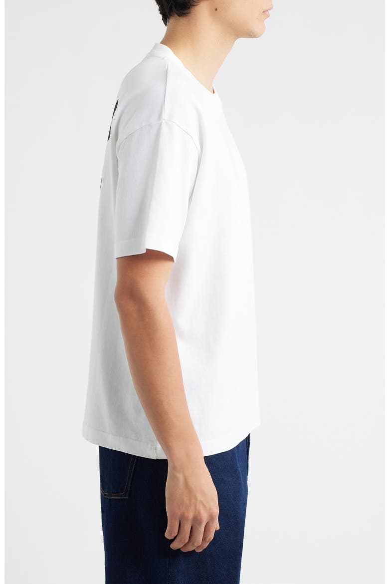 Perci Loaf Oversize Graphic T-Shirt, Alternate, color, WHITE