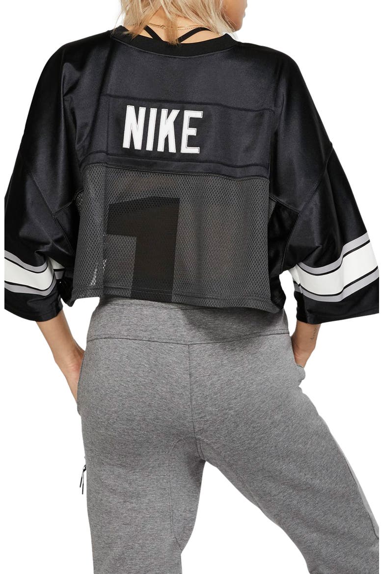 NikeLab Collection Women's Football Top, Alternate, color, BLACK