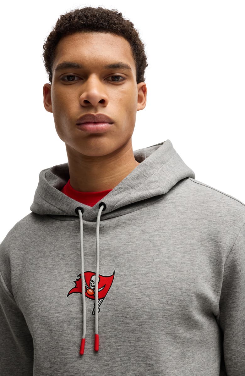 BOSS x NFL Woodson Graphic Hoodie, Alternate, color, Tampa Bay Bucs