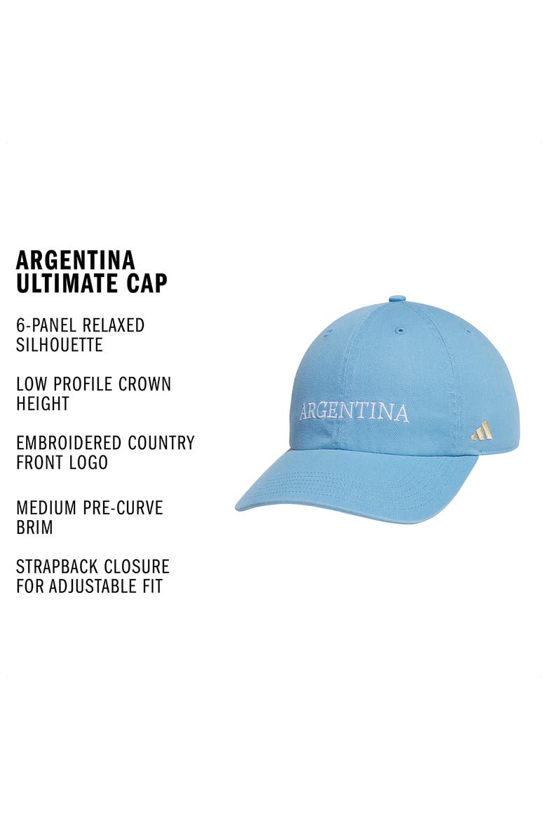 Argentina Ultimate Cap, Alternate, color, LIGHT BLUE/ WHITE/ HAZY BEIGE