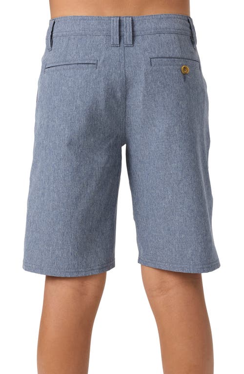 O'neill Kids' Reserve Heathered Swim Trunks In Heather Navy