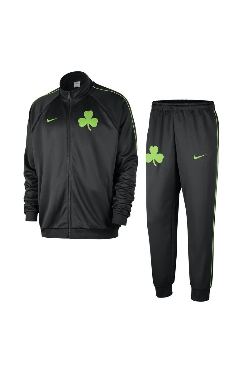 Nike Men's Nike Black Boston Celtics 2024/25 City Edition Lightweight Full-Zip Jacket & Pants Set, Main, color, 