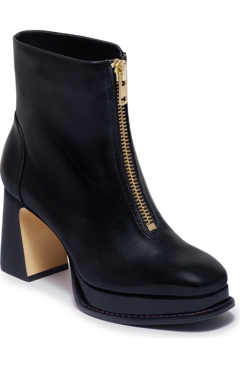 Bernardo Footwear Mafalda Platform Bootie, Alternate, color, Black