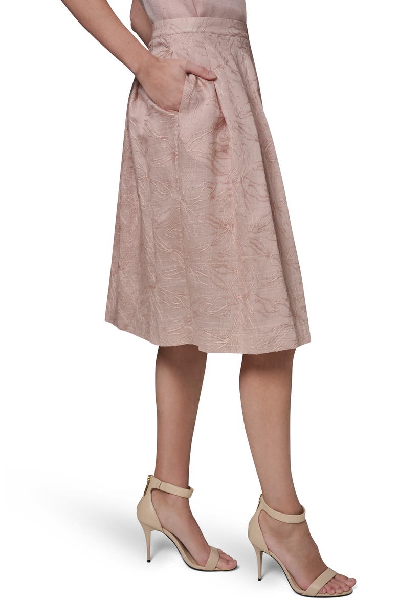 Embroidered Skirt, Alternate, color, SNOW PETAL