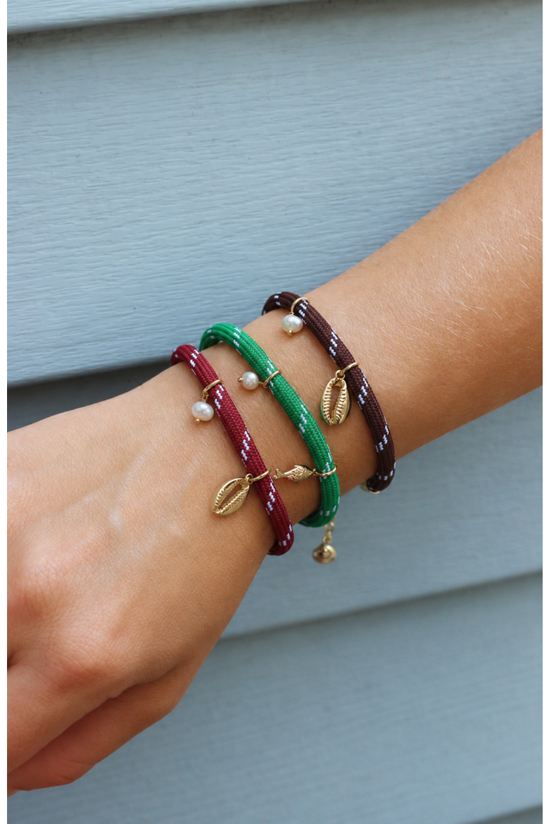 The Nellie Bracelet, Alternate, color, Teak