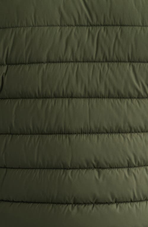Save The Duck Conan Quilted Water Repellent Jacket In Green