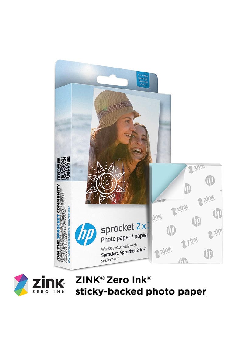 Sprocket 2x3" Photo Printer Bundle, Alternate, color, Purple