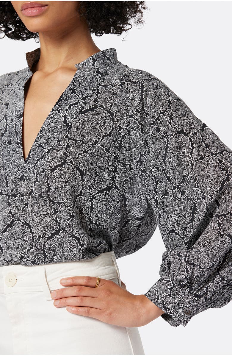 Joie Perci Paisley Silk Blouse, Alternate, color,