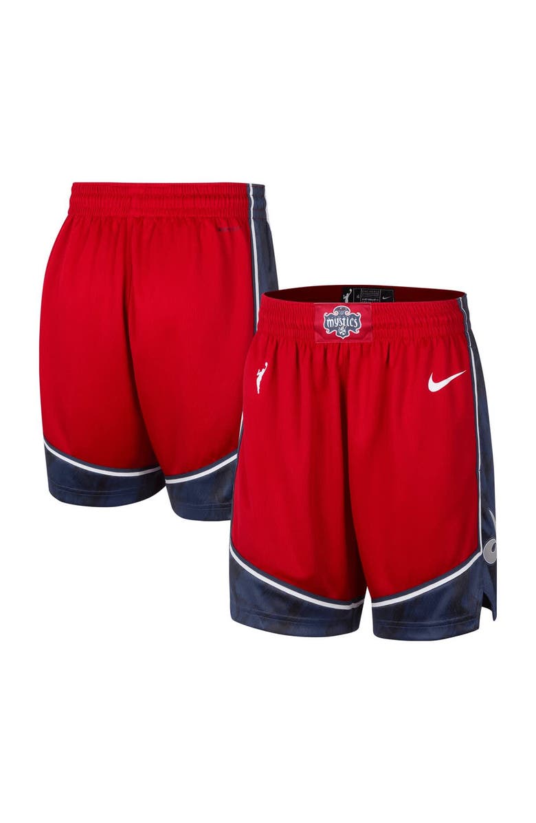 Nike Women's Nike Red Washington Mystics On-Court Victory Performance Shorts, Alternate, color, Red