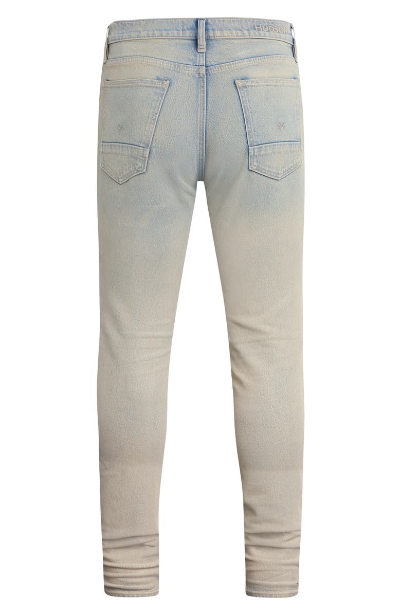 Hudson Jeans Zack Skinny Jeans, Alternate, color, Coated Moss