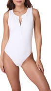Andie Malibu Ribbed One-Piece Swimsuit