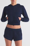 SKIMS Cotton Jersey Zip-Up Hoodie