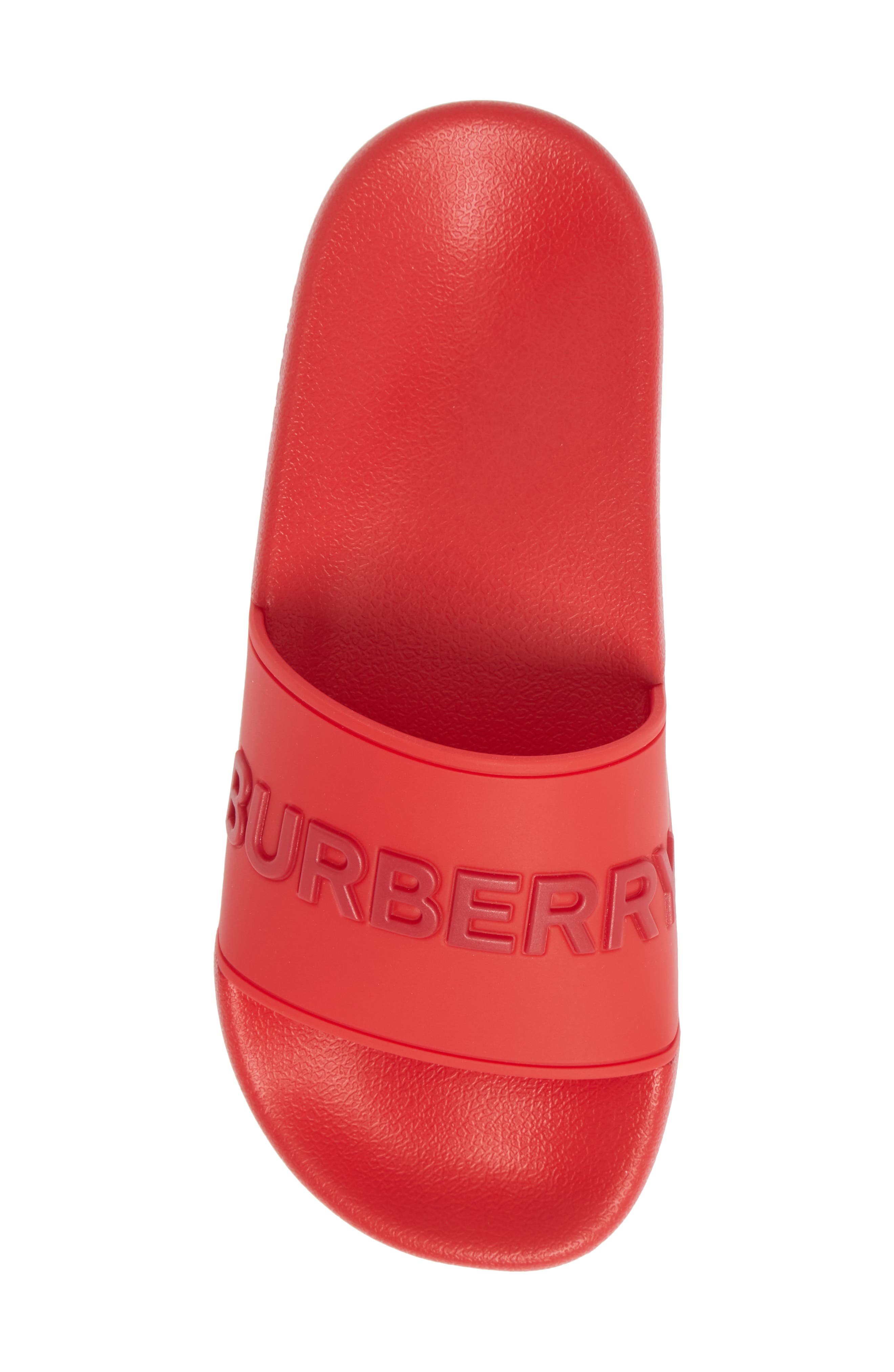 Furley Slide Sandal, Alternate, color, BRIGHT RED