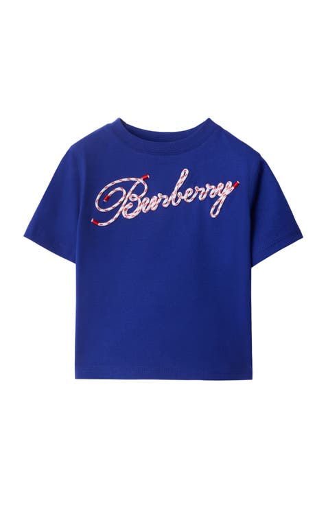 Burberry キッズ　Tシャツ　4歳 楽天市場】バーバリー 子供服 Tシャツ トップス 半袖カットソー