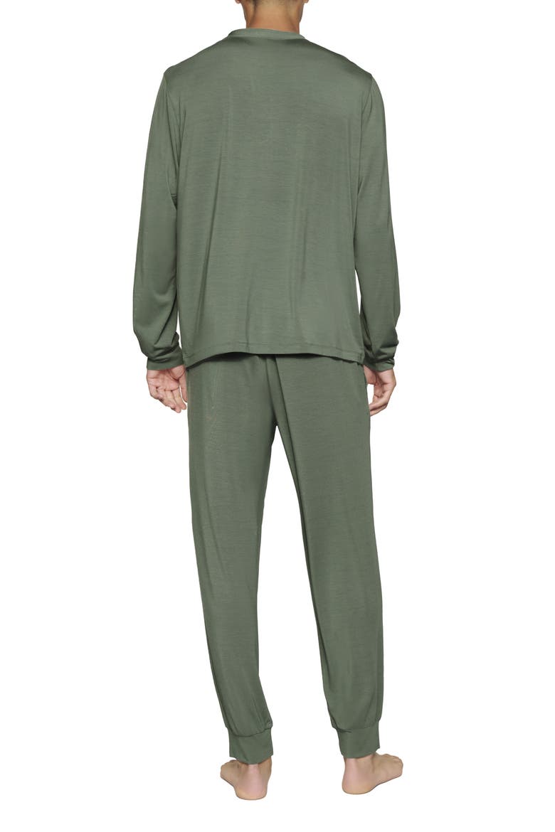Henry Jersey Pajamas, Alternate, color, DESERT SAGE