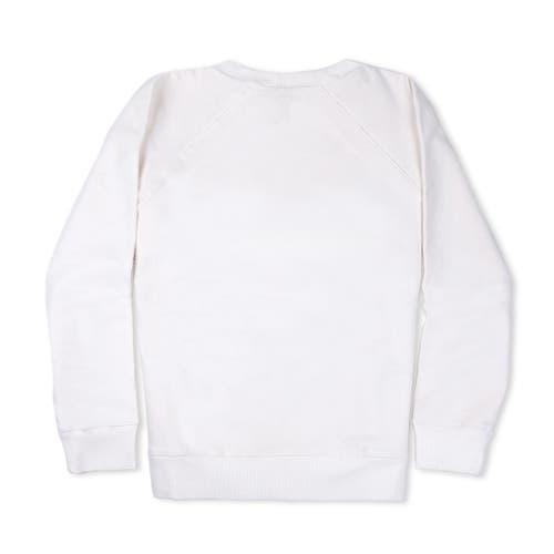 Ame & Lulu Love All Sweatshirt In White