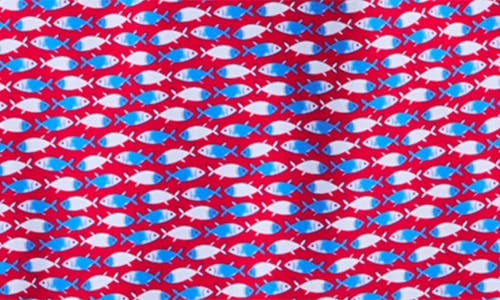 Vineyard Vines Chappy Lobster Print Regular Fit 7 Swim Trunks