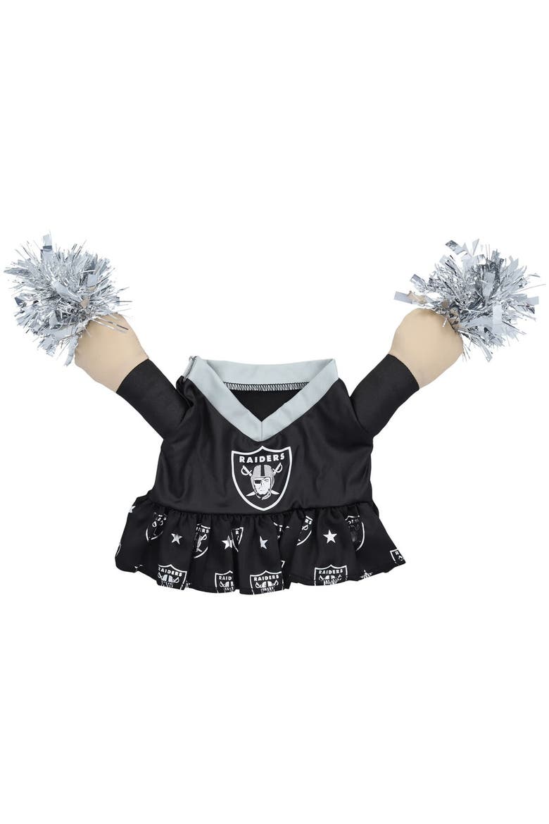 Las Vegas Raiders Cheer Dog Costume, Alternate, color, Black