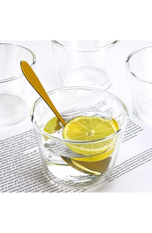 Cloudnola Rocks Set Of 4 Glasses In Transparent