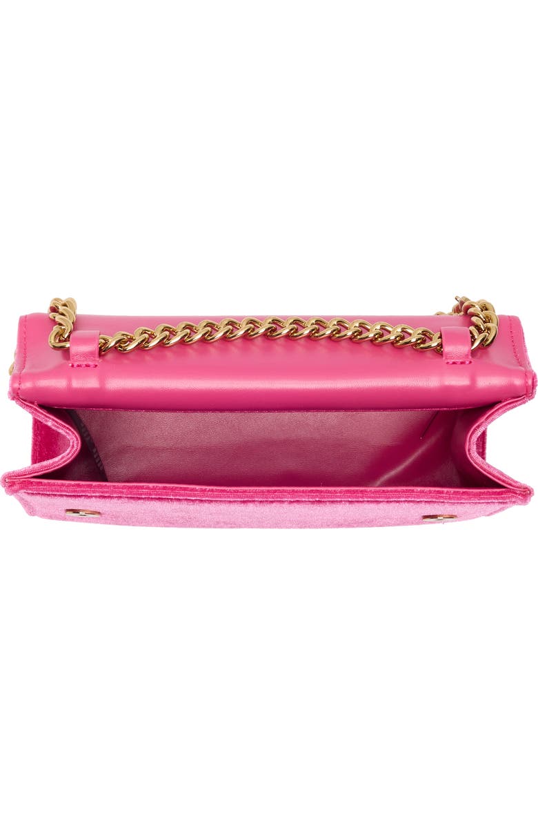 Kurt Geiger London KGL Velvet Clutch, Alternate, color, Bright Pink