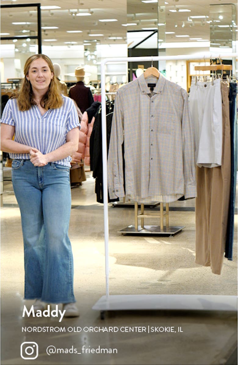 Check Button-Down Shirt, sales video thumbnail