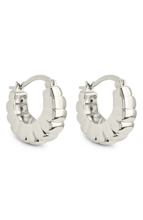 Lysandra Bubble Hoop Earrings