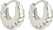 Sterling Forever Lysandra Bubble Hoop Earrings