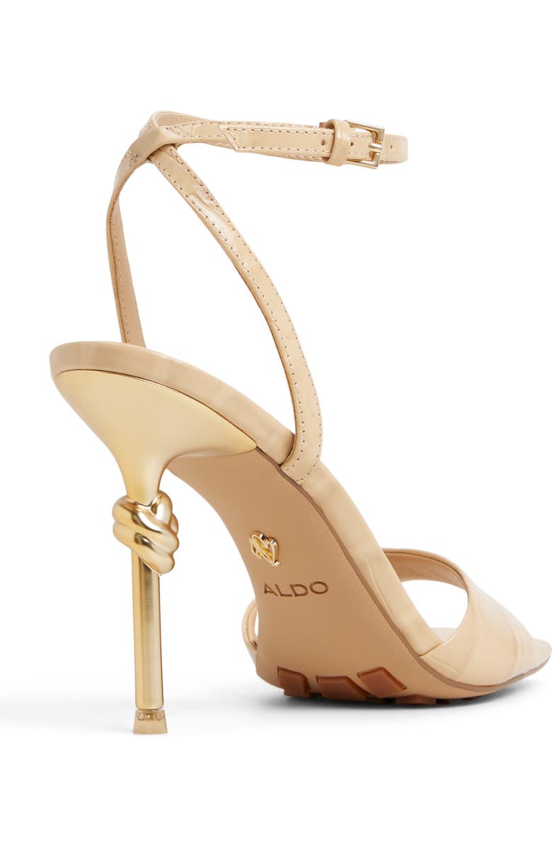 ALDO Harmonious Ankle Strap Sandal, Alternate, color, Medium Beige