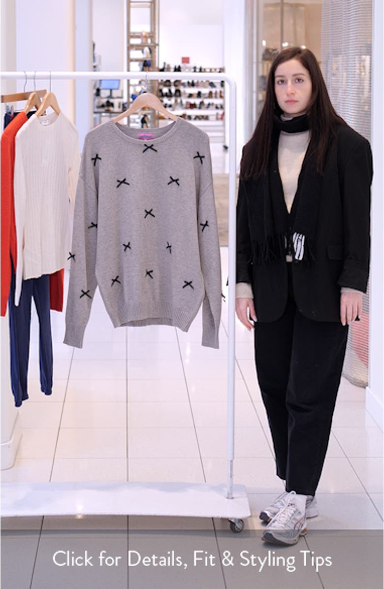 Bow Oversize Sweater, sales video thumbnail