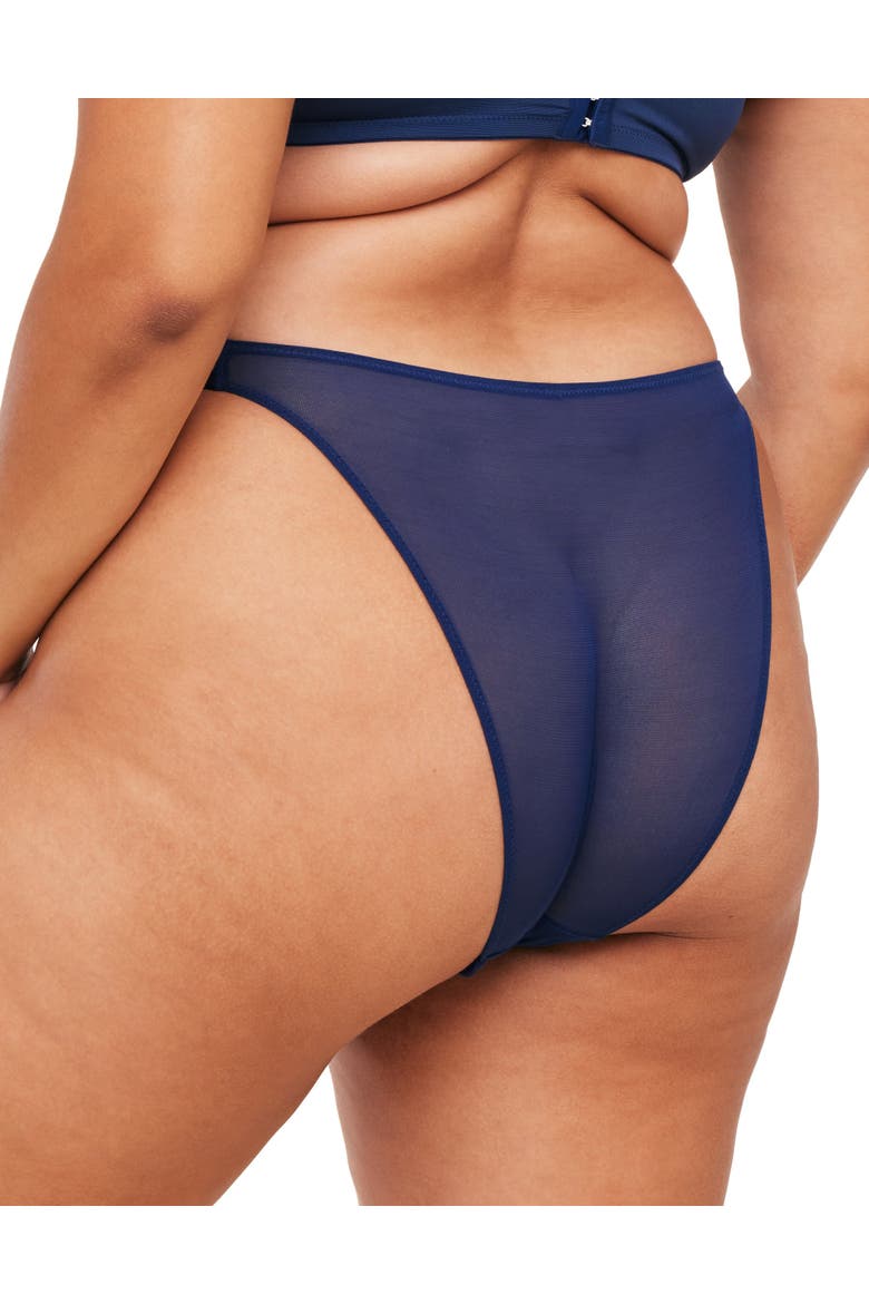 Dianna Brazilian Panties, Alternate, color, Novelty blue