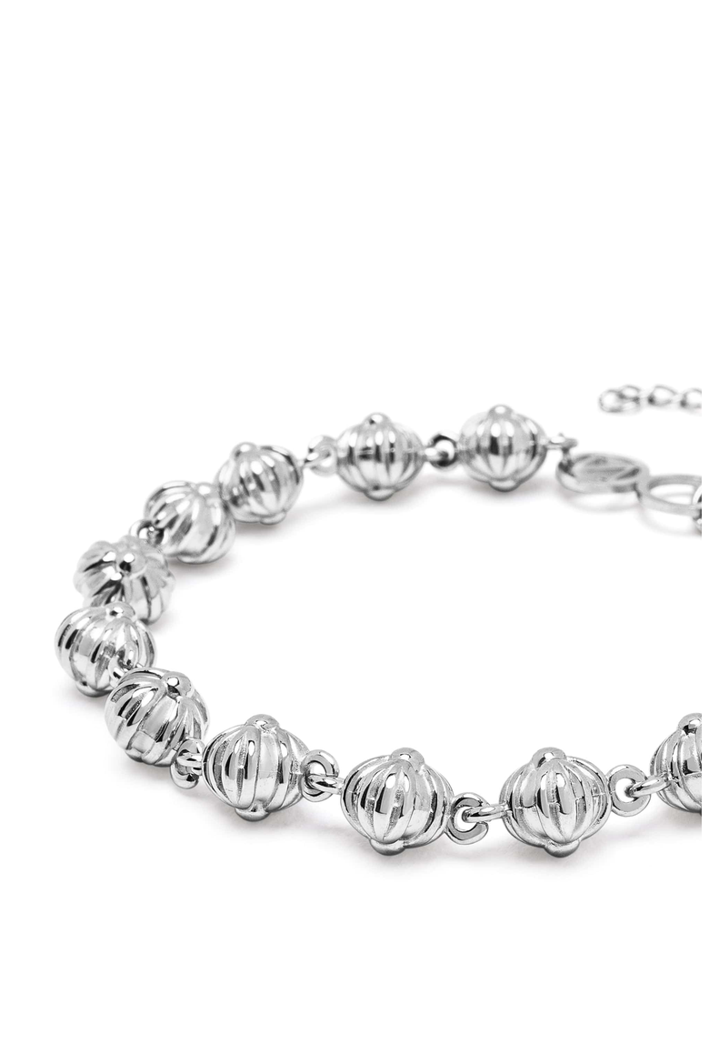 Silver Bloom Bracelet, Alternate, color, Silver