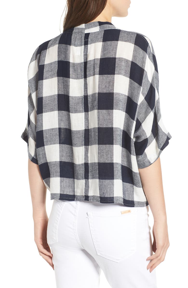 Rails Thea Tie Waist Blouse, Alternate, color, 