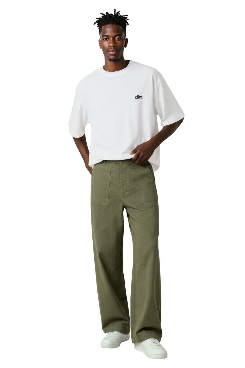 Army Wide Leg Pants, Alternate, color, OLIVE