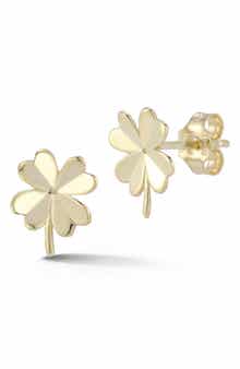 Ember Fine Jewelry Clover Stud Earrings