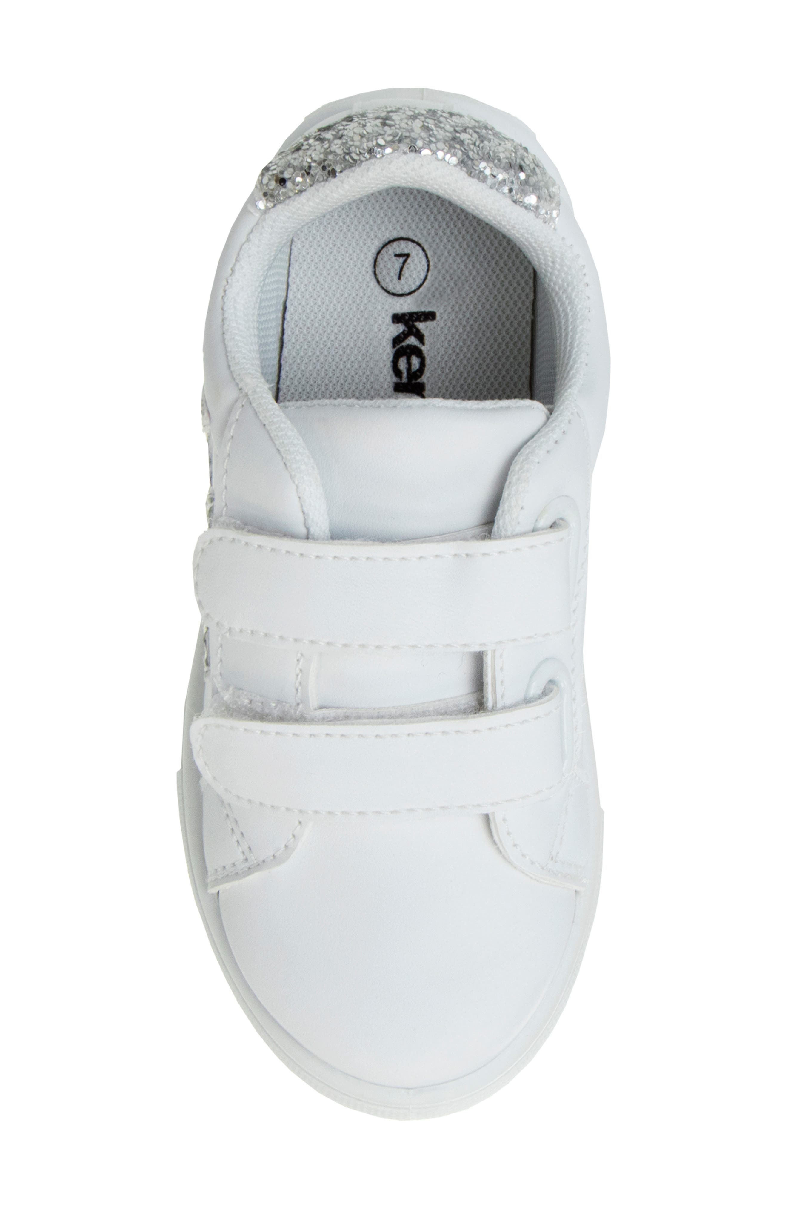 Kensie Kids' Sparkle Star Sneaker, Alternate, color, 