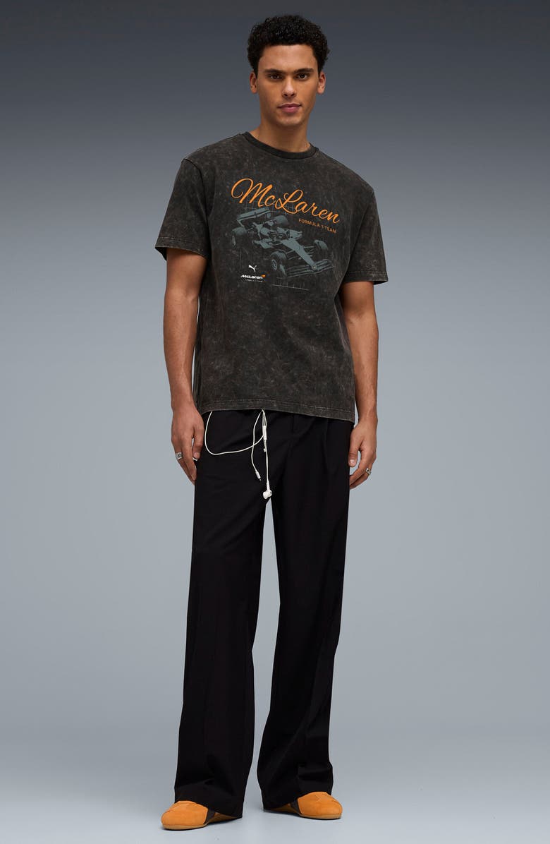 PUMA McLaren 2 Cotton Graphic T-Shirt, Alternate, color, Puma Black
