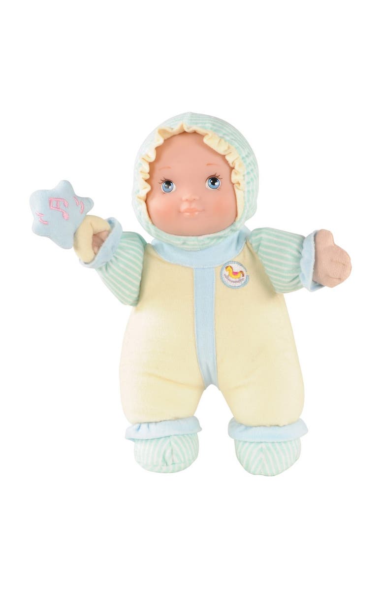 Kaplan Early Learning Company My 1st Baby Doll 12" Soft Body Doll - Set of 4, Alternate, color, Yellow