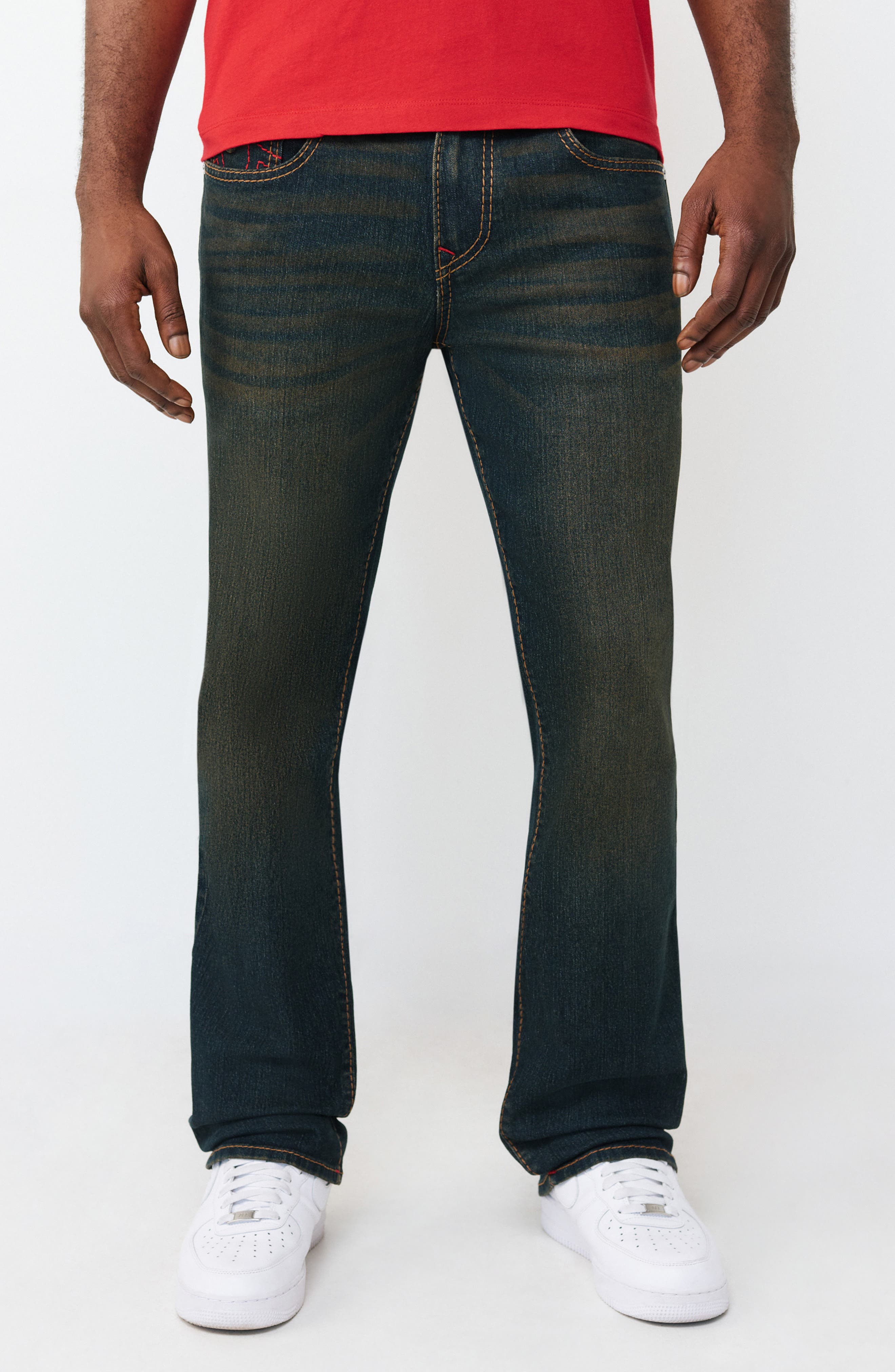 Ricky Flap Pocket Straight Leg Jeans