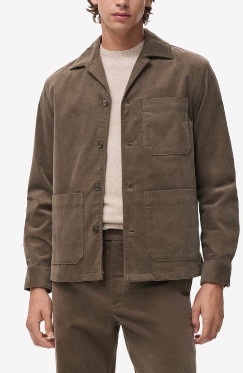 Regular Fit Corduroy Overshirt