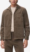 MANGO Regular Fit Corduroy Overshirt