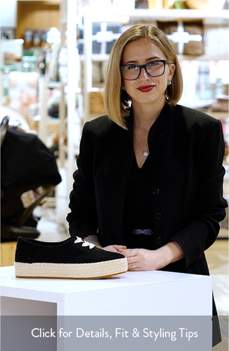 Valencia Lace-Up Platform Espadrille, sales video thumbnail