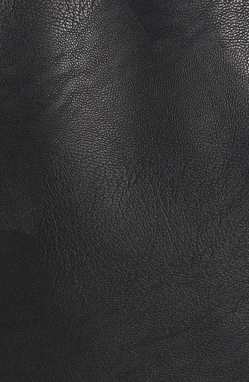 Levi's® Faux Leather Fashion Belted Moto Jacket In Black