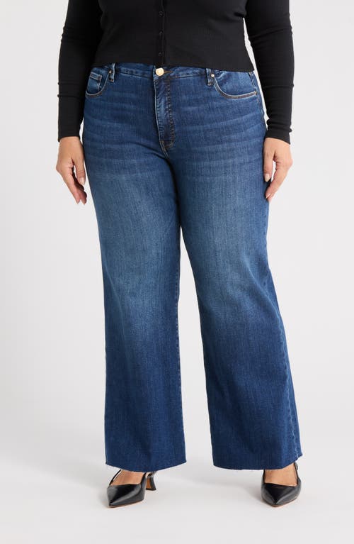Kut From The Kloth Meg Fab Ab High Waist Ankle Wide Leg Jeans In Blue