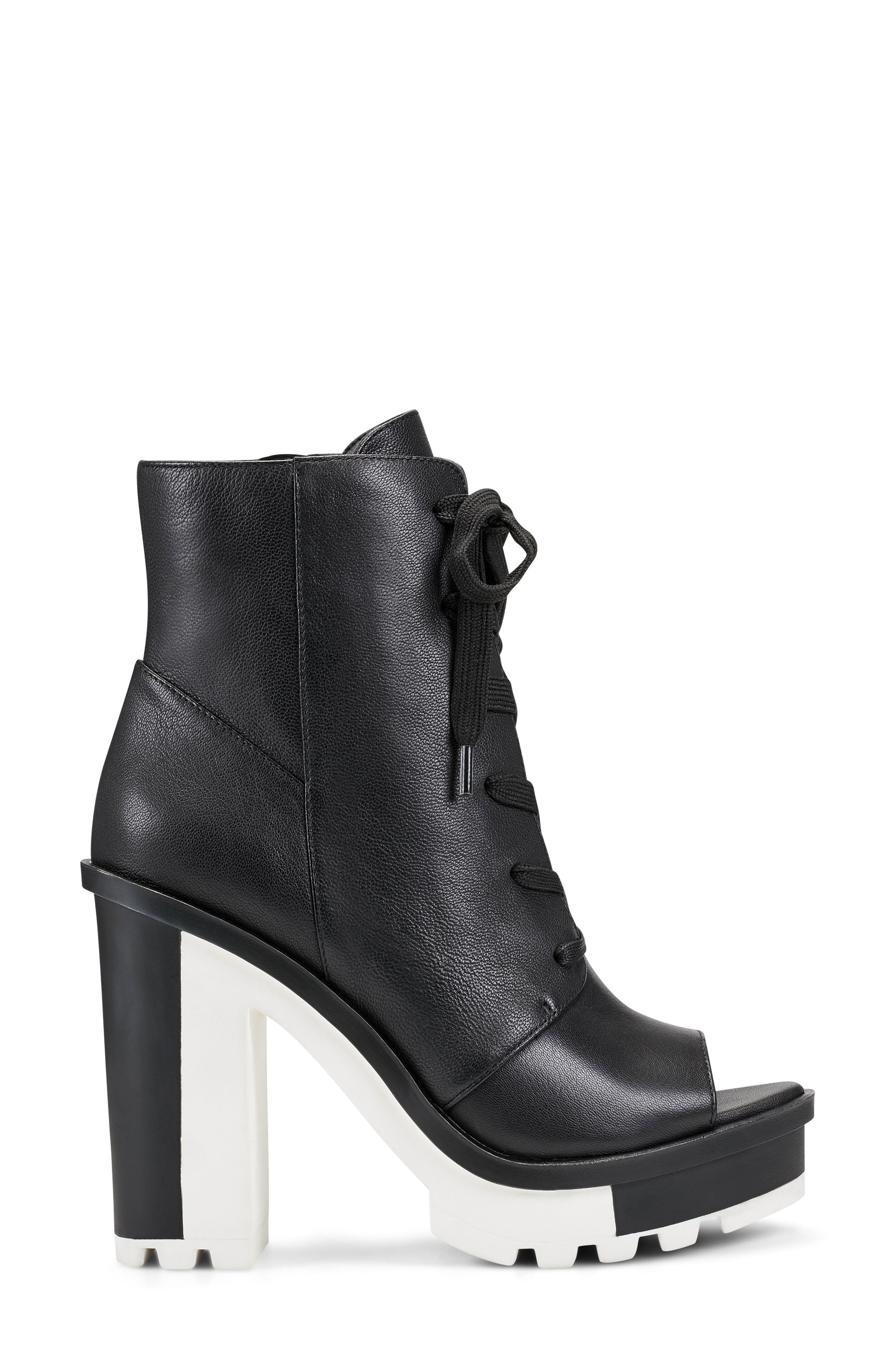 Jessica Simpson Lizzah Open Toe Platform Bootie, Alternate, color, 