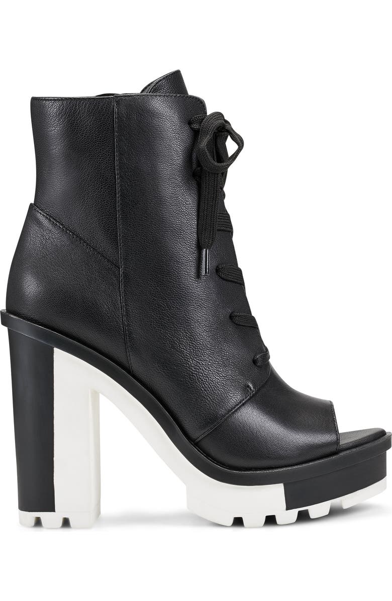 Jessica Simpson Lizzah Open Toe Platform Bootie, Alternate, color,
