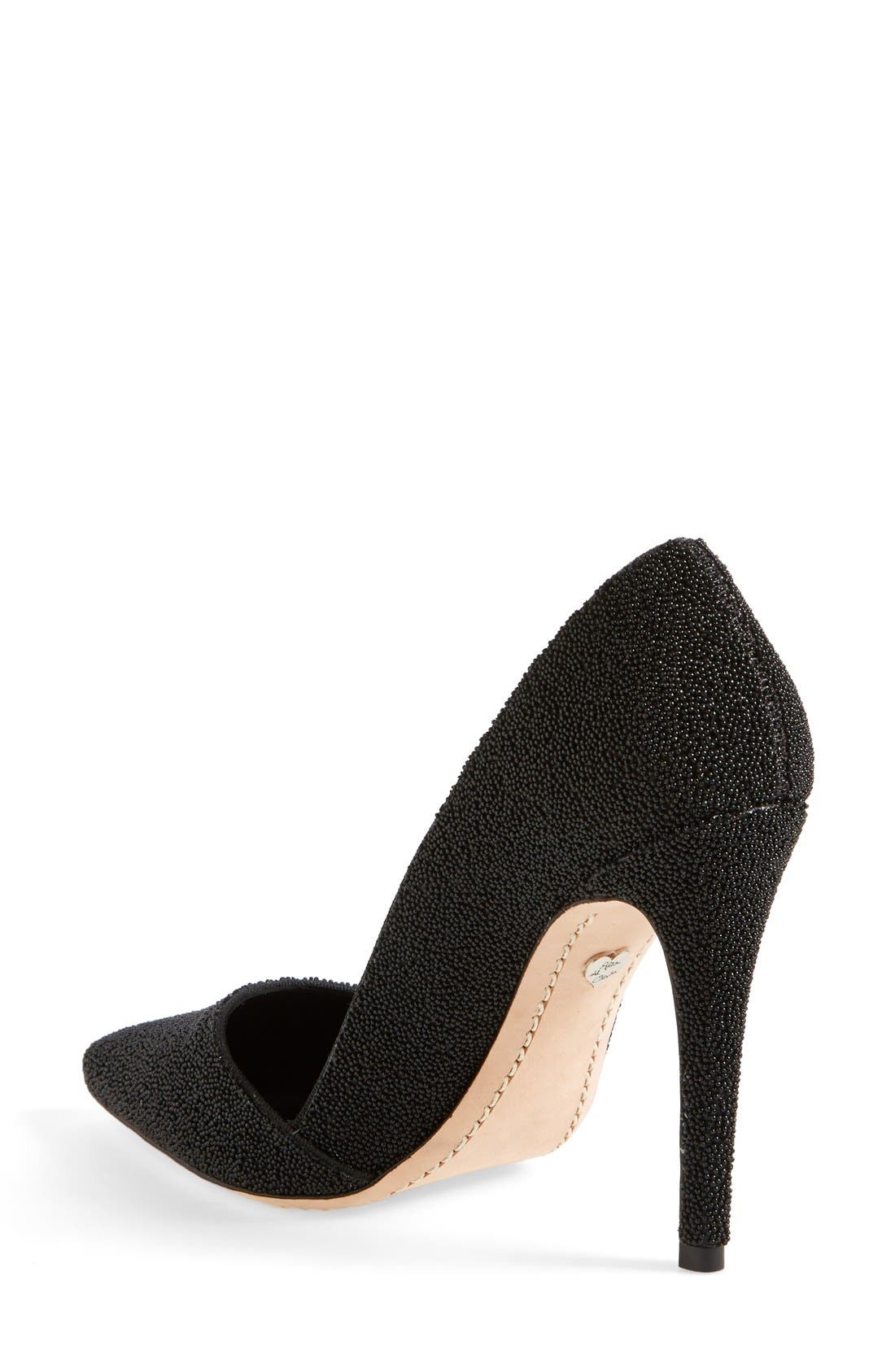 'Dina' Pump, Alternate, color, BLACK