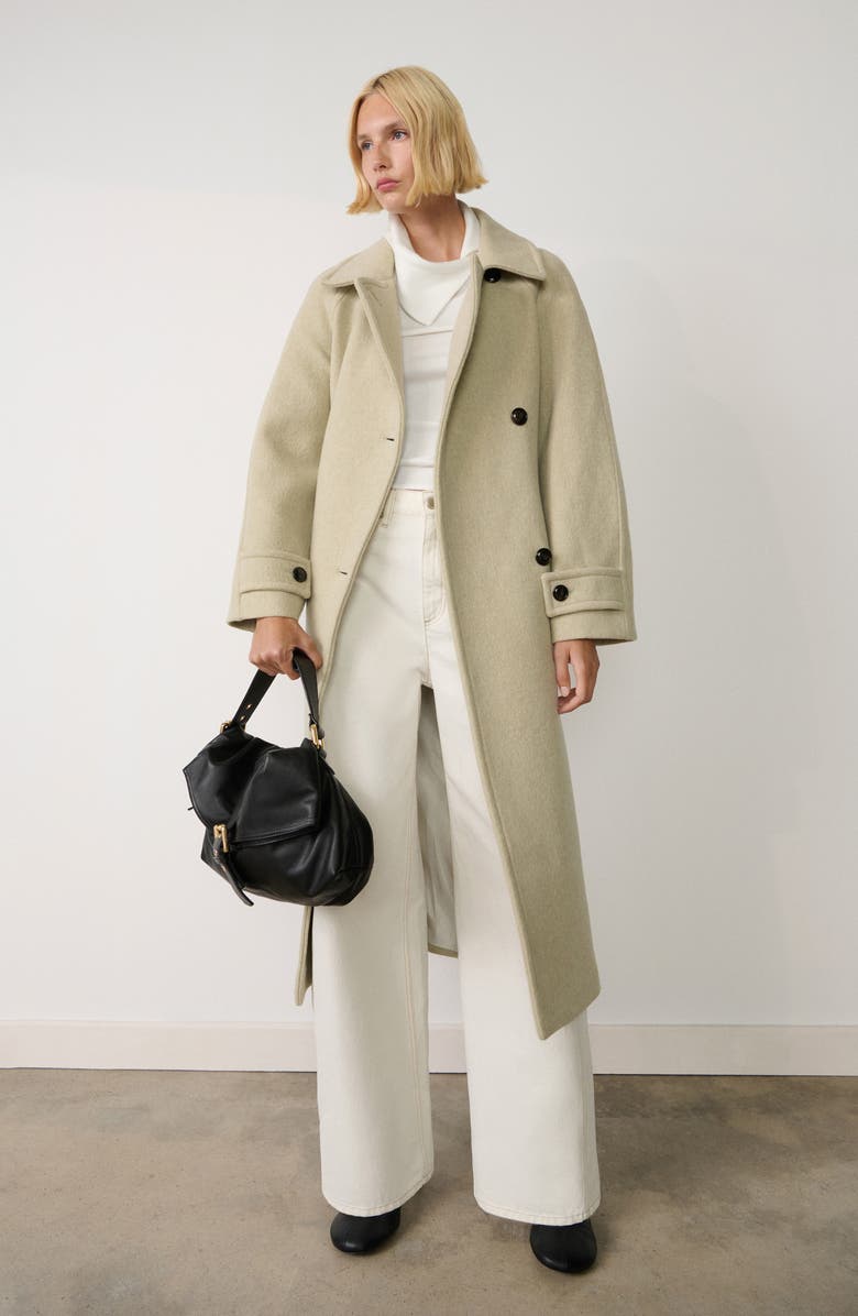 MANGO Camp Collar Sweater, Alternate, color, 